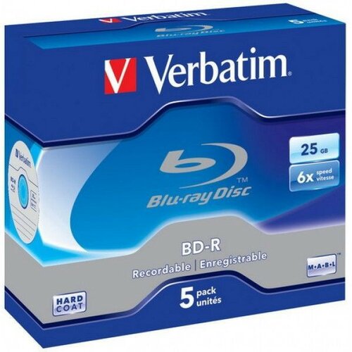 Verbatim BLU-RAY 25GB BD-R 6X 43715 disk Slike