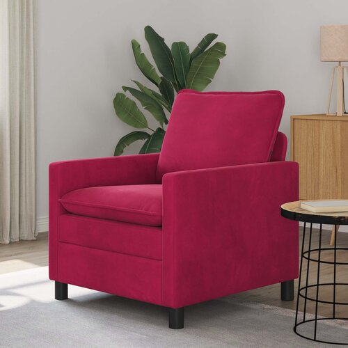 SOFA Vinska crvena 76 x 81 x 87,5 cm Baršun Cene