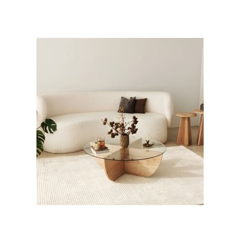 Hanah home Lily Sto za dnevnu sobu, Smeđi Slike