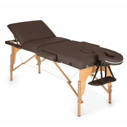 Klarfit Mt 500 stol za masažu, Smeđa