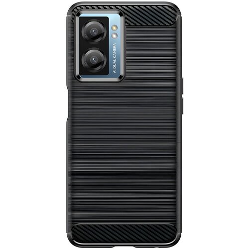  Futrola Carbon Shield TPU za Oppo A57/A57 5G/A77/K10 5G - Crna KP24322 Cene