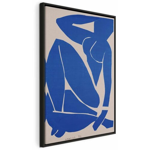  Slika - Henri Matisse – Blue Nude III 40x60 U crnom drvenom okviru Cene