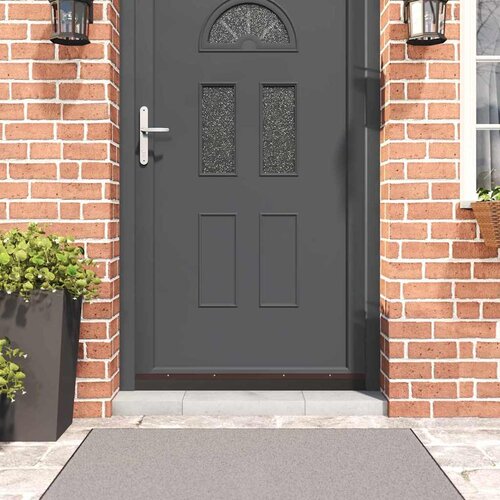 vidaXL Skrbniki za vrata z vijaki 2 pcs Rjava 100 cm Cene