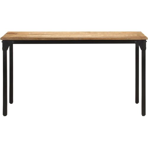  Blagovaonski stol 140 x 70 x 76 cm od grubog drva manga Slike