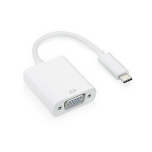 Fast Asia Adapter-konvertor USB 3.1 tip C (M) - VGA (F) beli Slike