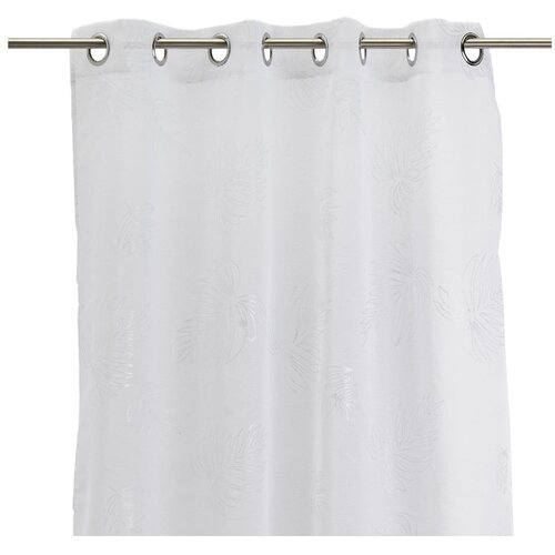 Casa Selección Bela/v srebrni barvi prosojna zavesa 140x260 cm Gledit – Cene
