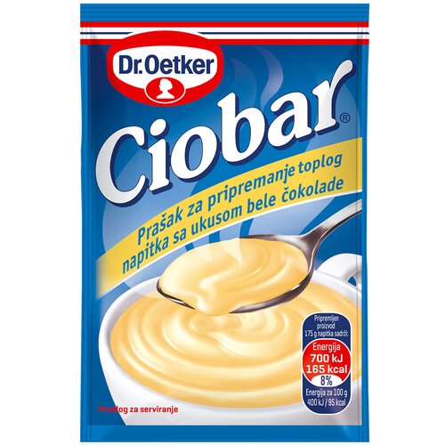 Dr. Oetker Topla cokolada bela 25g Cene