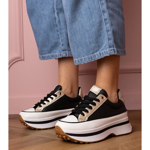 Gemre Black platform sneakers Kerita Cene