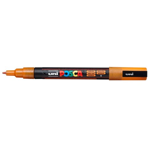 POSCA marker uni pc-3ml glitter narančasti Slike
