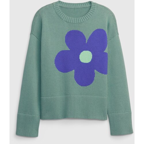 GAP Children's sweater with flower - Girls Cene
