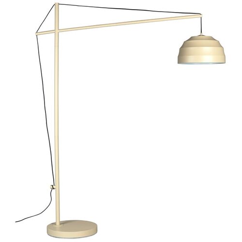 Dutchbone Svetlo rumena stoječa svetilka (višina 180 cm) Liwa – Cene