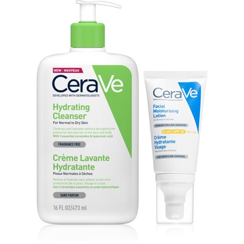 CeraVe Hydrating Cleanser set za vlaženje in učvrstitev kože Cene