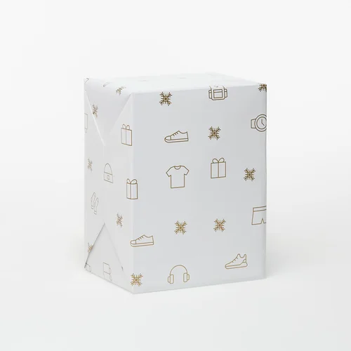 Footshop Christmas Wrapping Paper (100 x 75 cm)