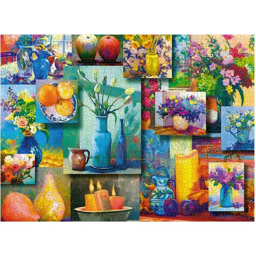 Ravensburger 2000 kosov premium sestavljanke Softclick Tema Umetnost-sodobna umetni&amp;scaron;ka zaustavitev Lepota, Ve?barvno, (21552502) Slike