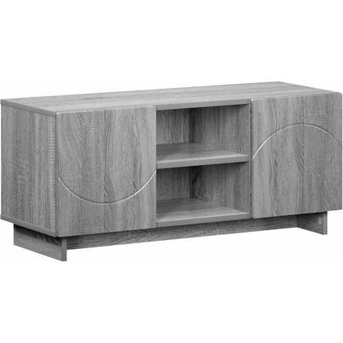  TV stalak 90 x 34,5 x 40 cm Siva Sonoma Konstruirano drvo Slike