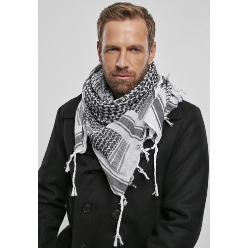 Brandit Scarf Shemag white/black Cene