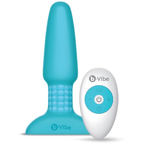 b-Vibe Analna kupa Rimming 2, Rotirajuća, 15cm, Plava Cene