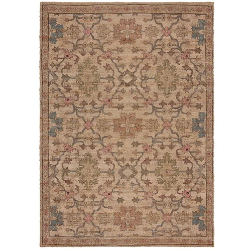 Flair Rugs Ručno rađen tepih od mješavine jute u prirodnoj boji 160x230 cm Celine Jute Global –