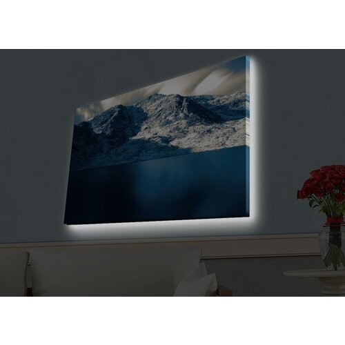 Wallity Slika sa LED osvetljenjem 4570HDACT-021, 45x70 cm Cene