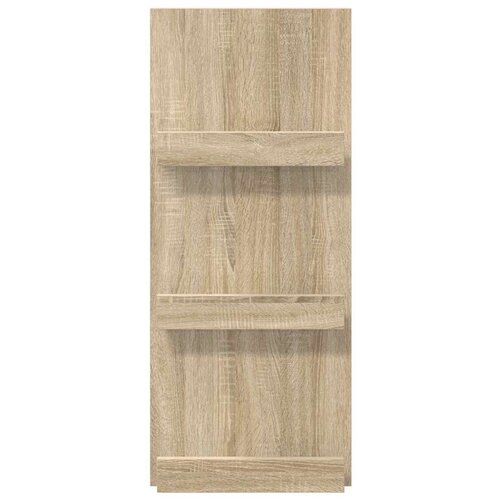  Polica za časopise s policom Sonoma hrast 51 x 11 x 102 cm Slike