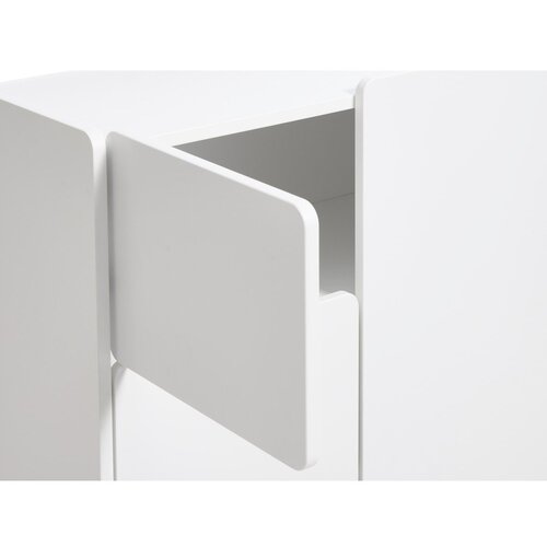 Unique Furniture bela omarica 80x100x40 cm bera &amp;ndash; Slike