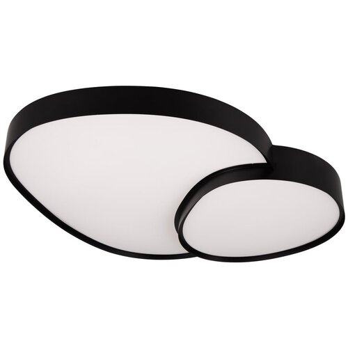Tri O črna led stropna svetilka 63.5x77 cm rise &amp;ndash; Slike