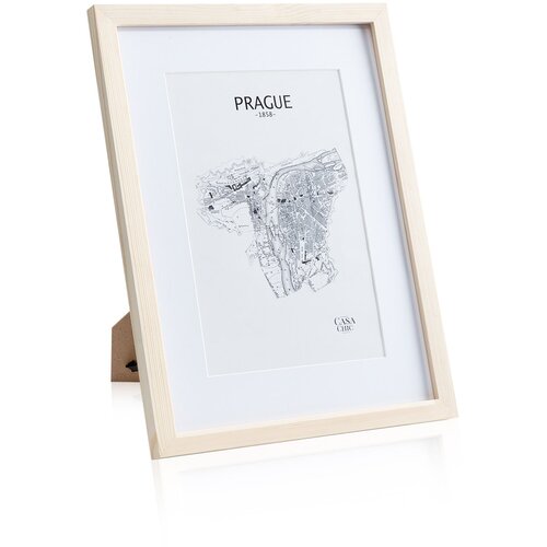 Casa Chic Edinburgh, okvir za slike, pravokutni, fotografije 30 x 40 cm, nosač, pravo drvo Cijene