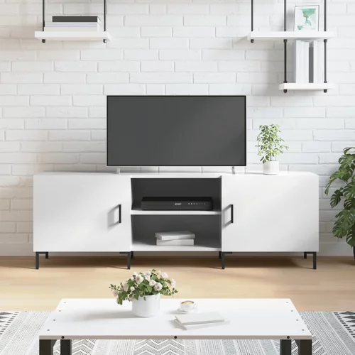 vidaXL TV ormarić sjajni bijeli 150 x 30 x 50 cm od konstruiranog drva