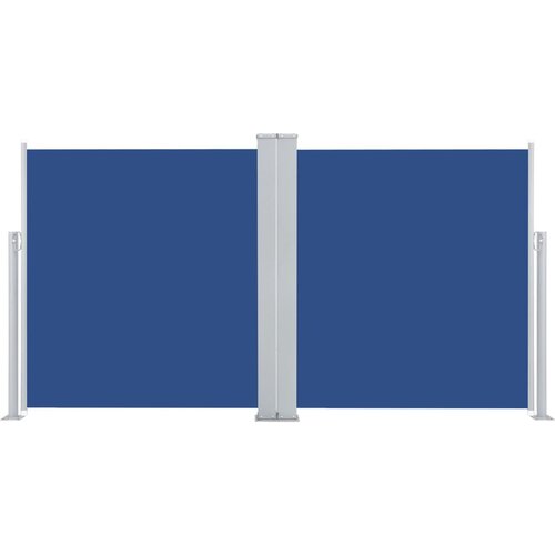 Maison Chic Zložljiva stranska tenda - Senčniki modra 160x600 cm, (22041586) Slike