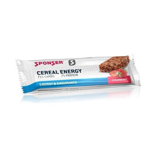 Sponser Sport Food cereal energy bar strawberry Slike
