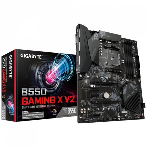 Gigabyte B550 GAMING X V2, DDR4, SATA3, USB3.2Gen2, HDMI, AM4 ATX Cene