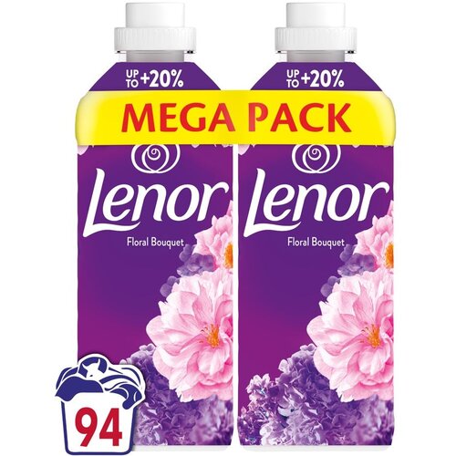 Lenor floral premium omek&amp;scaron;ivač, 2 x 987 ml Slike