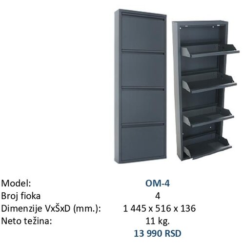 Valberg Metalni cipelar OM-4 Cene