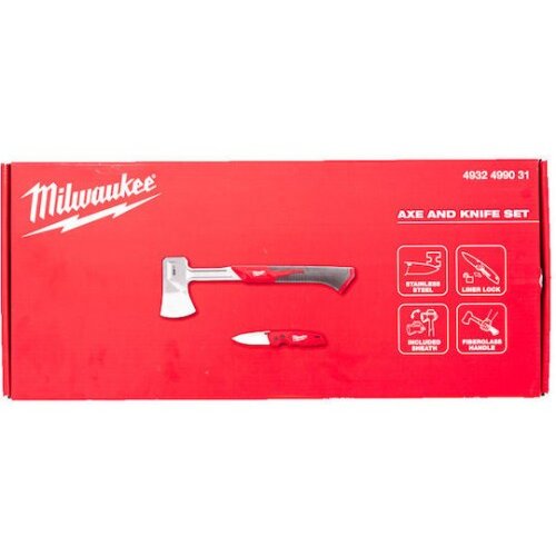 Milwaukee Set nož in sekira 4932499031 Cene