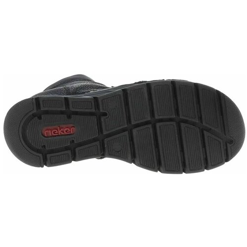Rieker Pol&amp;scaron;kornji Booties Črna Slike