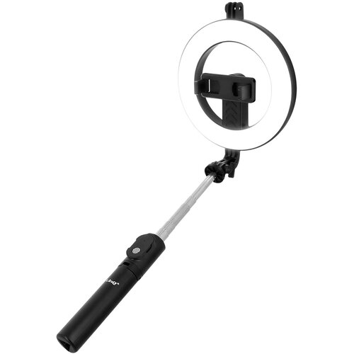 LINQ obrocna lucka za pametni telefon selfie stick, vgrajen stojalo in sprožilec bluetooth, ZP9906 - crna, (20630937) Cene