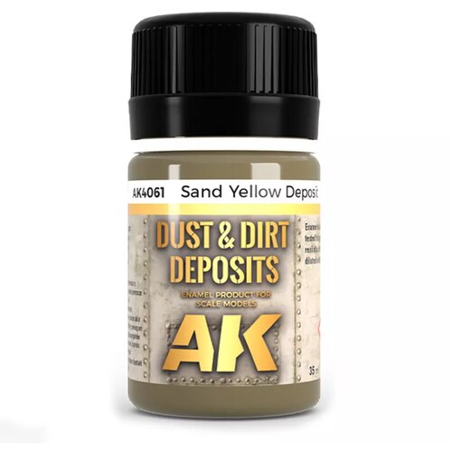AK Interactive Sand Yellow Deposit 35ml Cene
