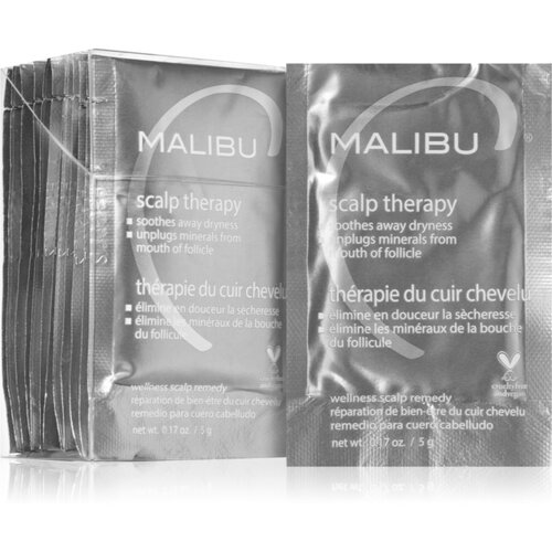 Malibu C Wellness Hair Remedy Scalp Therapy nega lasi&amp;scaron;ča 12x5 g Slike