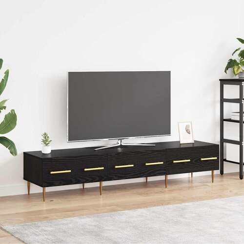 TV ormar Crni hrast 150 x 36 x 30 cm Konstruirano drvo Cijene