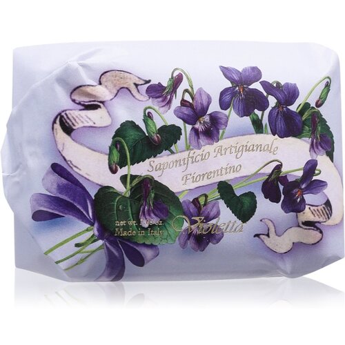 Saponificio Artigianale Fiorentino Violet Perfumed Soap naravno trdo milo 200 g Slike