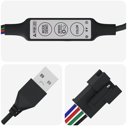  LED traka 12 kom. Crna i prozirna Bakar i plastika - 130 cm 12 LED traka (s PU gumom) Slike