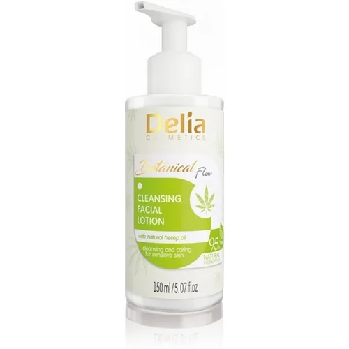 Delia BOTANICAL FLOW - Losion za čišćenje lica sa prirodnim uljem konoplje 150ml