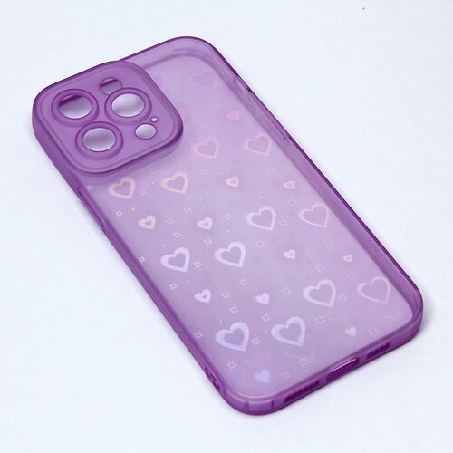 Torbica heart color imd za iphone 14 pro max 6.7 ljubicasta Slike