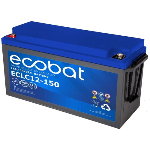  Baterija Ecobat Lead Crystal 12V, 150Ah, VRLA, bez održavanja Cijene