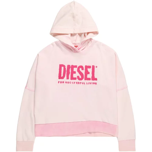 Diesel Majica 'SQUINGY' pastelno roza / svetlo roza / temno roza
