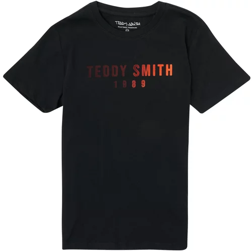 Teddy Smith majice s kratkimi rokavi T-FELZY Črna