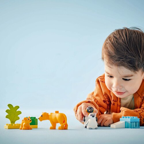 Lego Porodice divljih životinja: pingvini i lavovi ( 10442 ) Slike