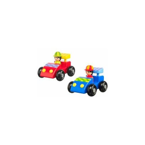 Orange Tree Toys drveni set vozalica - 2 formule Slike
