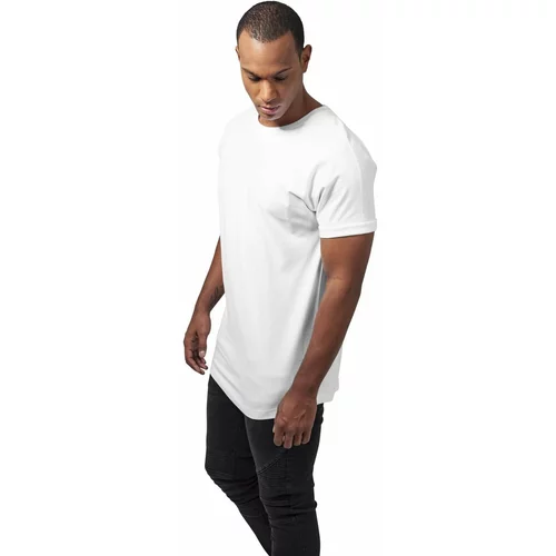 UC Men Long T-shirt with a long shape in white