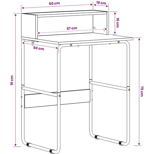  Stol s pohranom Staro drvo 60 x 50 x 91 cm Slike